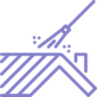 Roof Cleaning Service Icon
